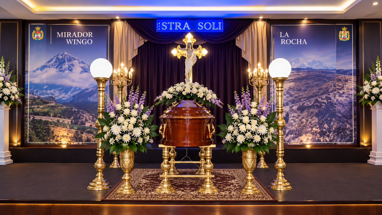 Capilla ardiente a domicilio de Funeraria La América